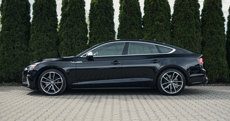 Audi S5 cena 164990 przebieg: 91700, rok produkcji 2018 z Suchedniów małe 781